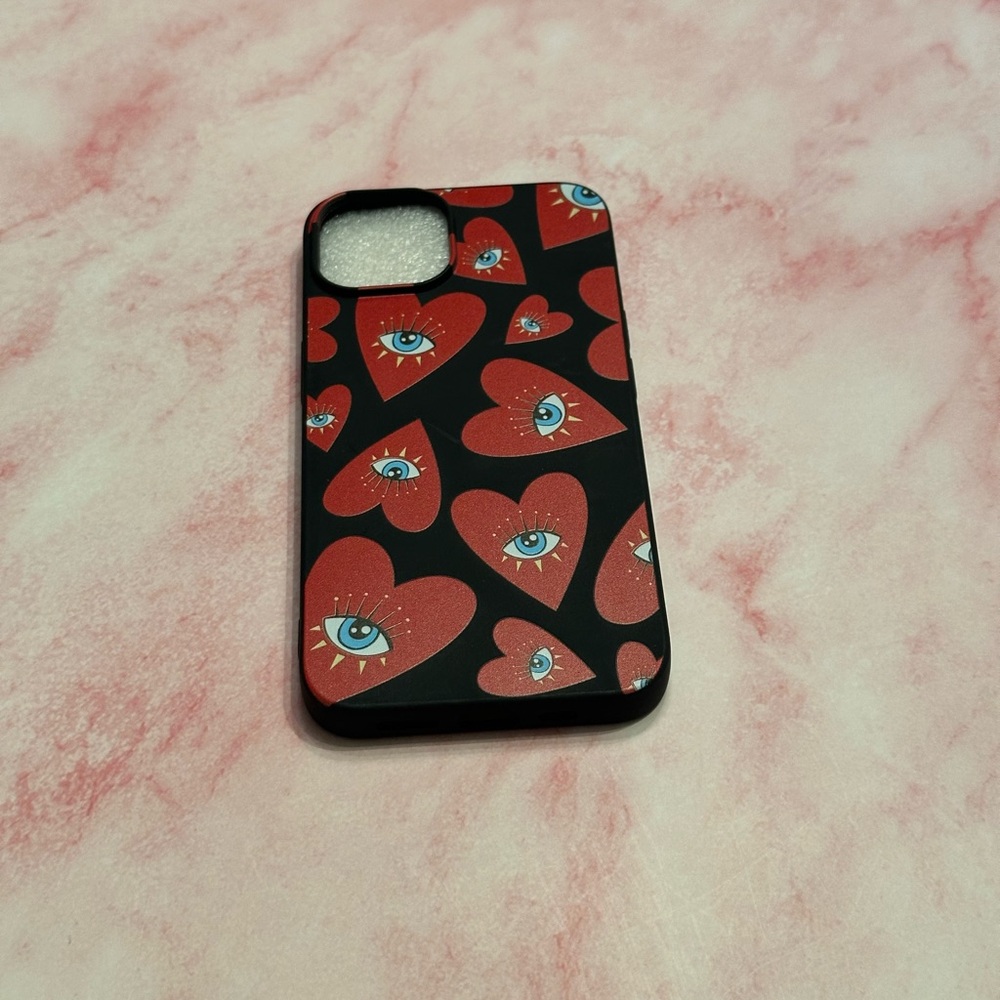 iPhone 14 Hearts w/ Eyes Case